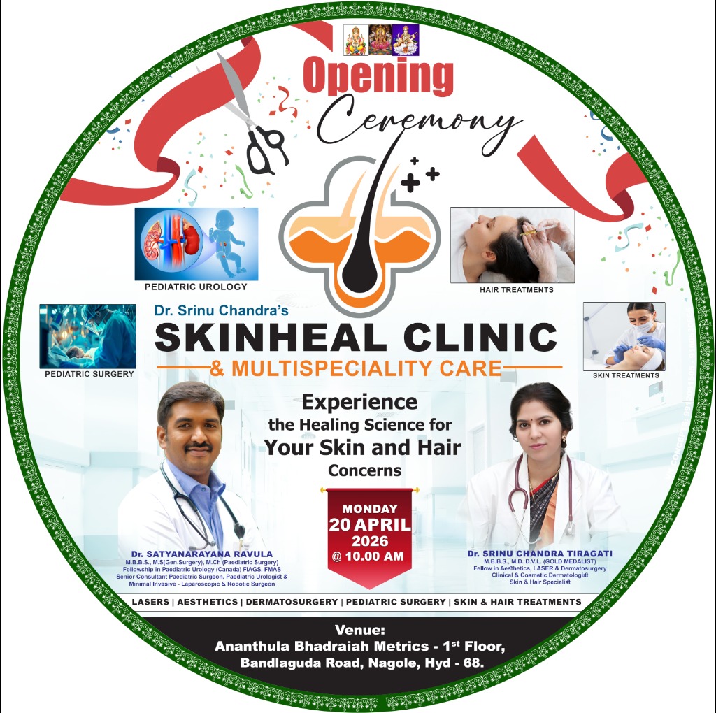 Skinheal Clinic Opening Ceremony Poster